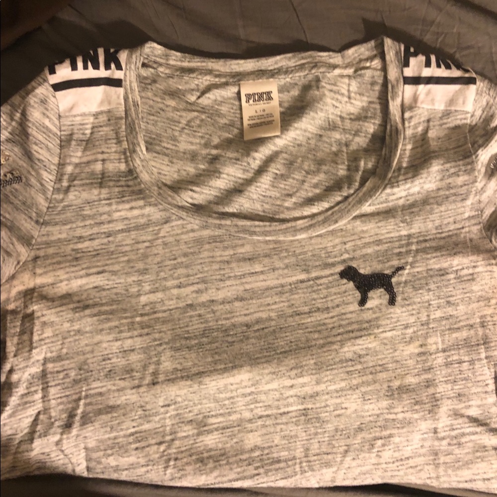 Grey PINK Shirt